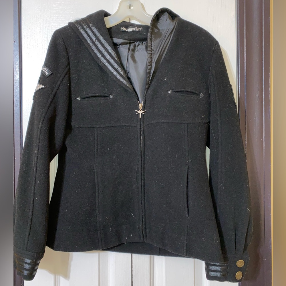 vintage dragonfly clothing company military style jacket